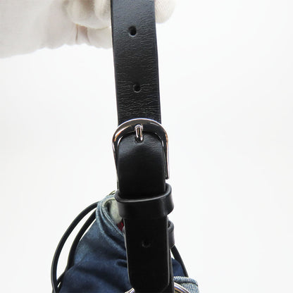 Diesel Shoulder Bag Denim, Leather Indigo Women