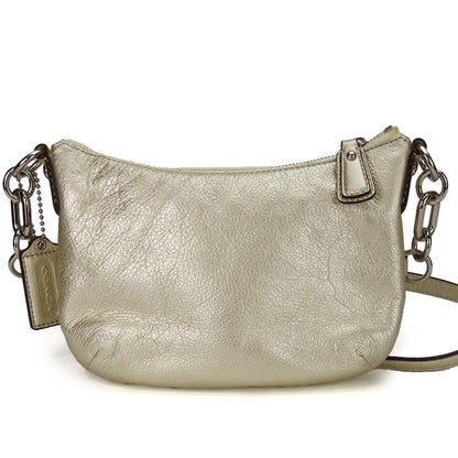 Coach Shoulder Bag 14771 Leather Gold Christine Women