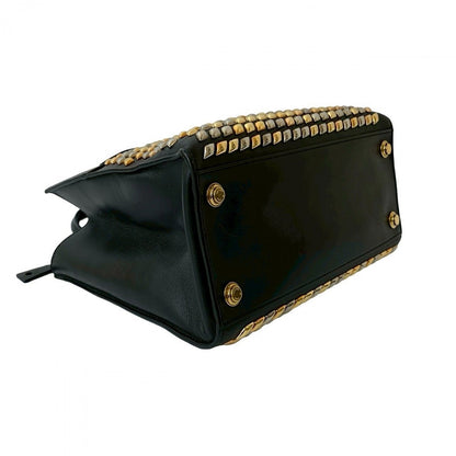 Louis Vuitton Shoulder Bag Leather Black City Steamer Pm