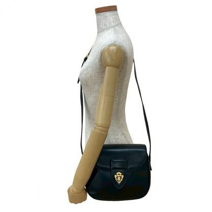 Gucci Shoulder Bag Calfskin Black