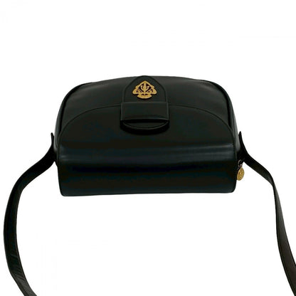 Gucci Shoulder Bag Calfskin Black
