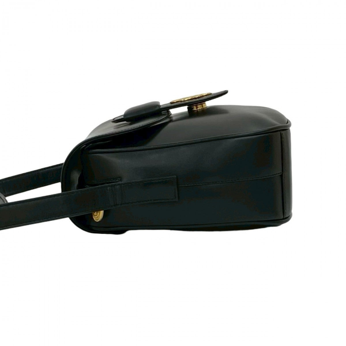 Gucci Shoulder Bag Calfskin Black