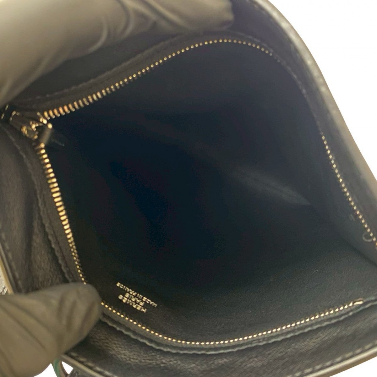 Hermes Shoulder Bag Vaux Swift Black Potential Plus