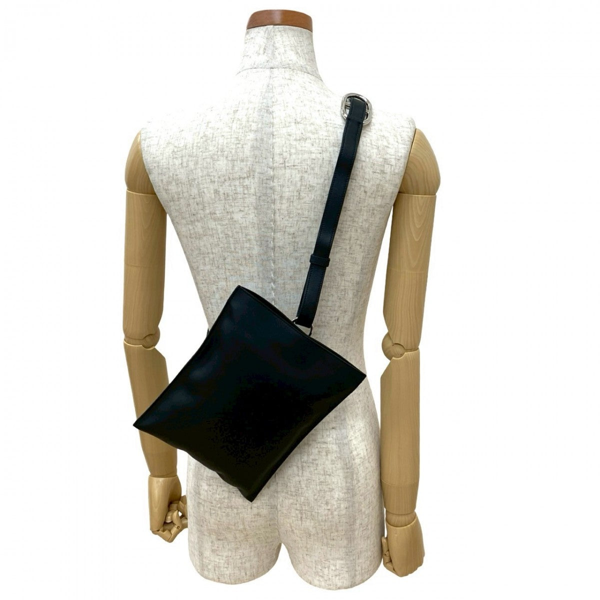 Hermes Shoulder Bag Vaux Swift Black Potential Plus