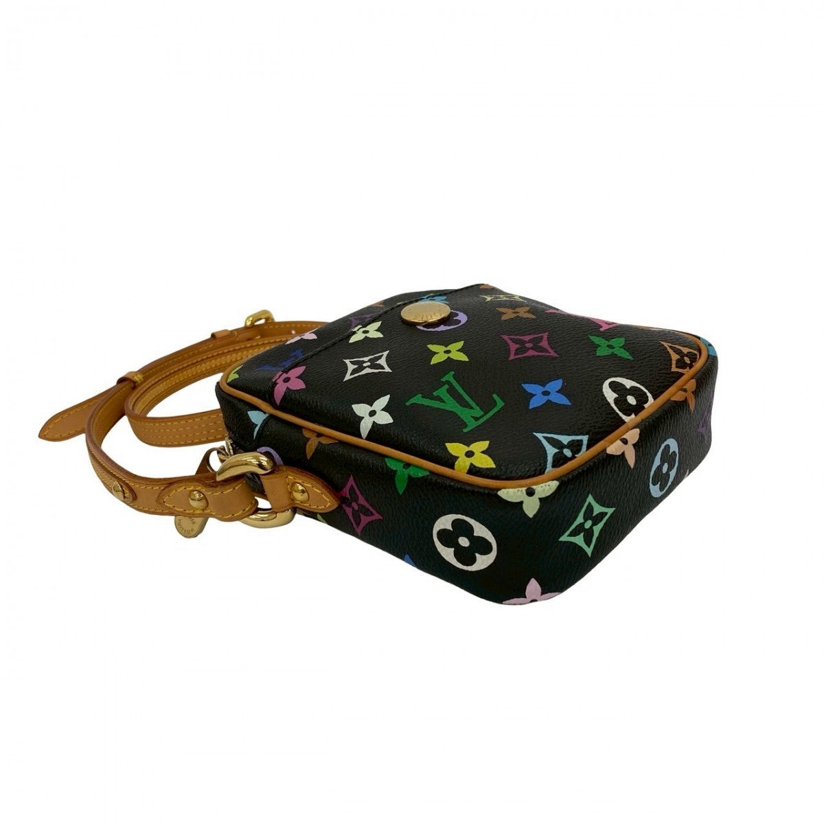Louis Vuitton Shoulder Bag M40056 Leather Multicolor Monogram Multicolor Lift