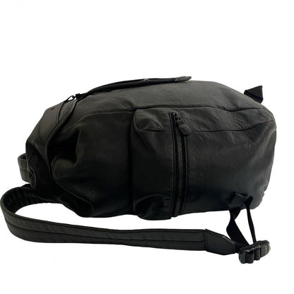 Louis Vuitton Backpack Leather Black Monogram Shadow Discovery Backpack