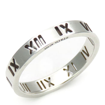 Tiffany&Co. Ring Silver925 Silver Atlas Narrow Mens