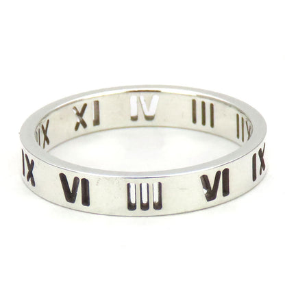 Tiffany&Co. Ring Silver925 Silver Atlas Narrow Mens