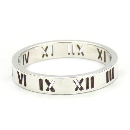 Tiffany&Co. Ring Silver925 Silver Atlas Narrow Mens