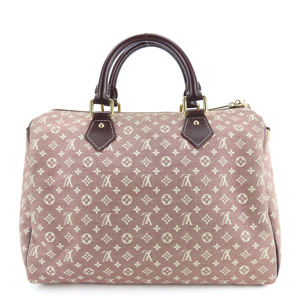 Louis Vuitton Handbag M56704 Monogram Mini Run Bordeauxtype Bandouliere Speedy 30 Women