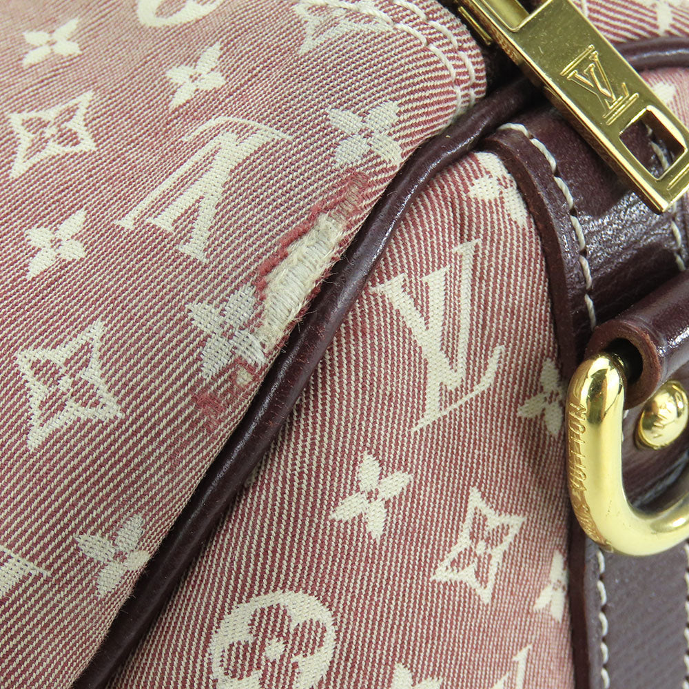 Louis Vuitton Handbag M56704 Monogram Mini Run Bordeauxtype Bandouliere Speedy 30 Women
