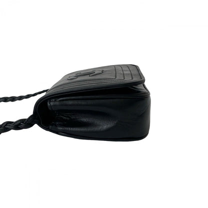 Chanel Shoulder Bag Lambskin Black