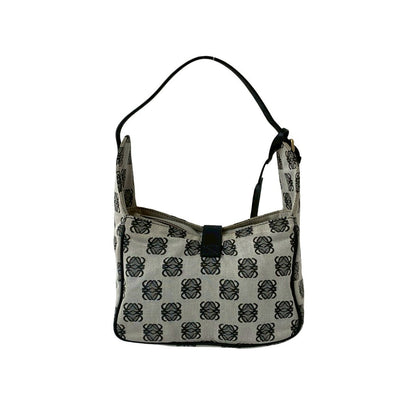 Loewe Shoulder Bag Leather Gray