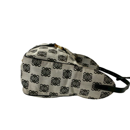 Loewe Shoulder Bag Leather Gray