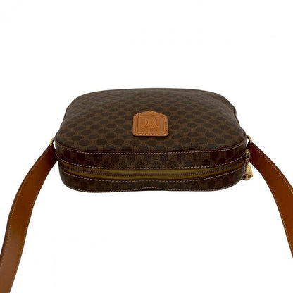 Celine Shoulder Bag Leather Brown