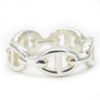 Hermes Ring Silver925 Silver Anchene Chene Dunkle Women