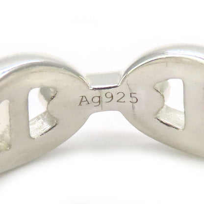 Hermes Ring Silver925 Silver Anchene Chene Dunkle Women