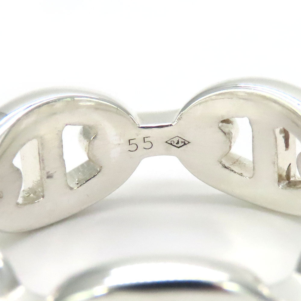 Hermes Ring Silver925 Silver Anchene Chene Dunkle Women