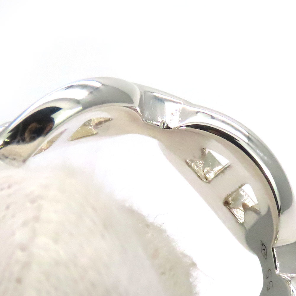 Hermes Ring Silver925 Silver Anchene Chene Dunkle Women