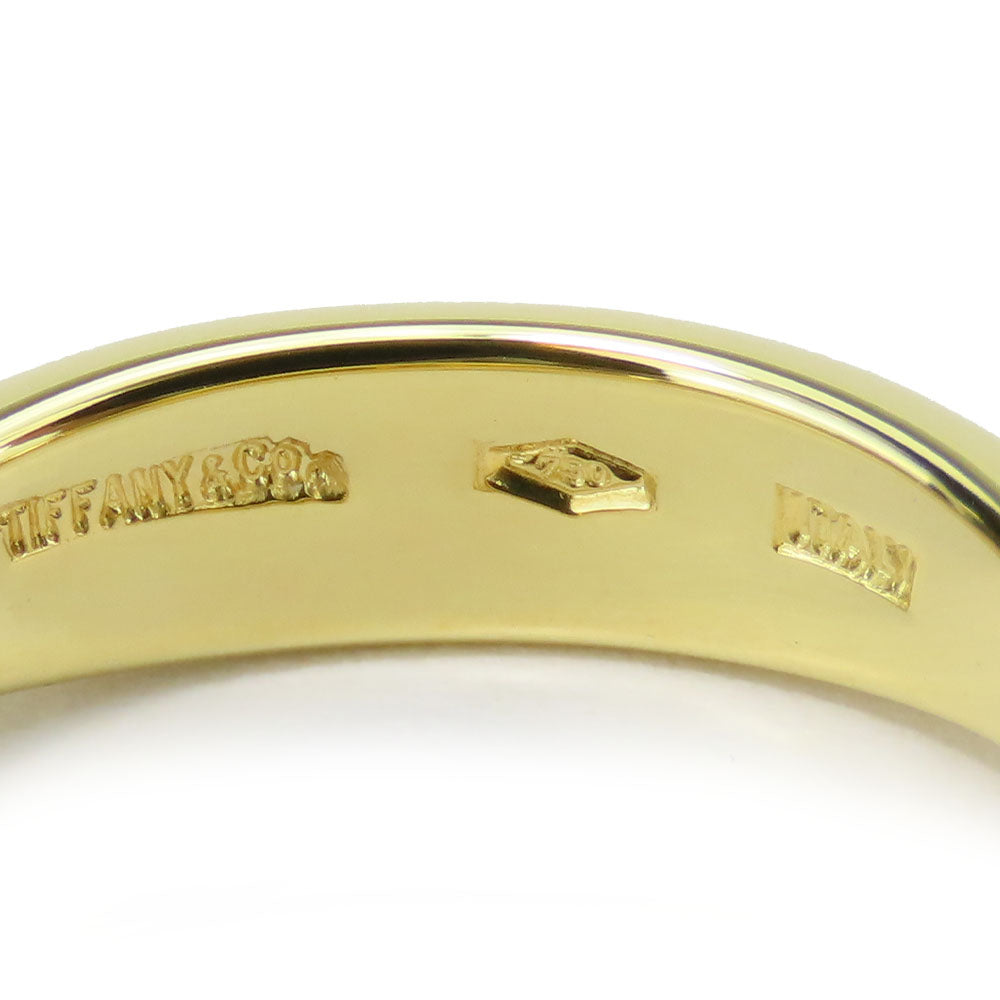 Tiffany&Co. Ring K18 Yellow Gold Yellow Gold Double Wave Women