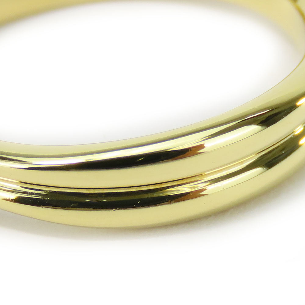 Tiffany&Co. Ring K18 Yellow Gold Yellow Gold Double Wave Women