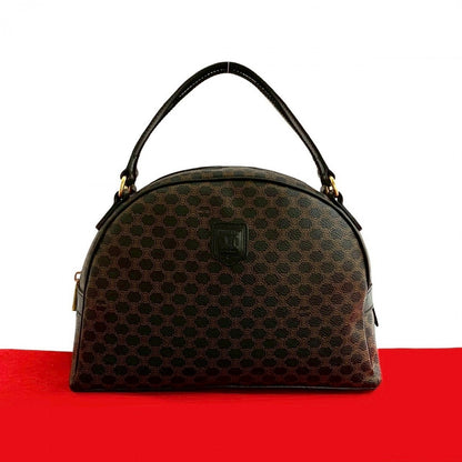 Celine Handbag Leather Black