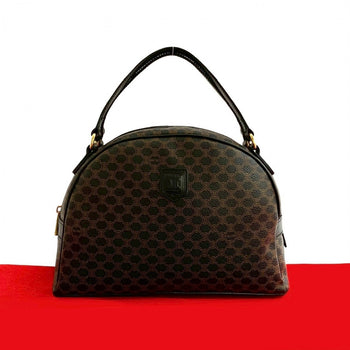 Celine Handbag Leather Black