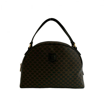 Celine Handbag Leather Black