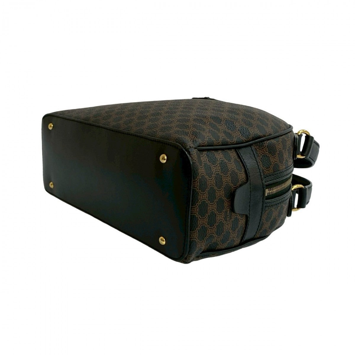 Celine Handbag Leather Black
