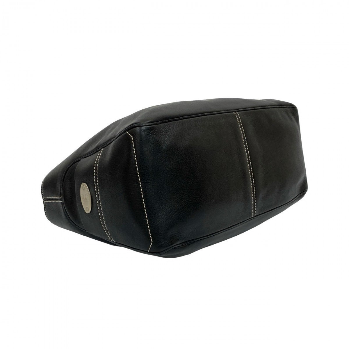 Celine Handbag Leather Black Boogie Bag
