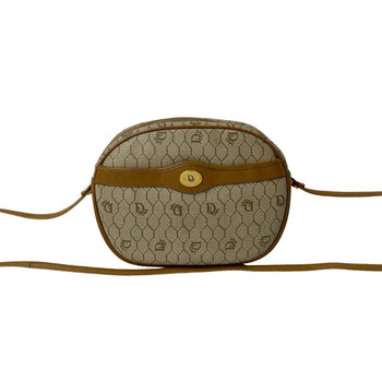 Dior Shoulder Bag Leather Beige