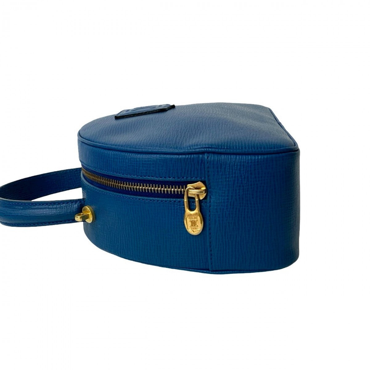 Celine Shoulder Bag Leather Blue