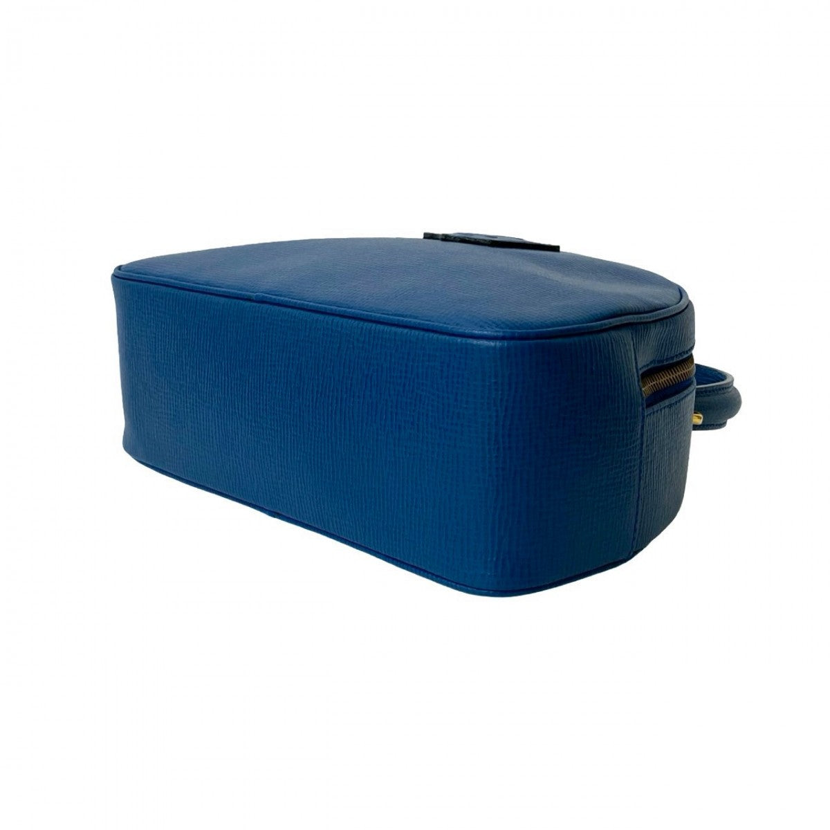 Celine Shoulder Bag Leather Blue