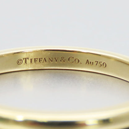 Tiffany&Co. Ring K18 Yellow Gold, Diamond Yellow Gold Wedding Band Ring Forever Women