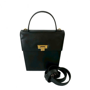 Dior Shoulder Bag Leather Black
