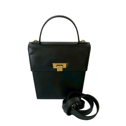 Dior Shoulder Bag Leather Black