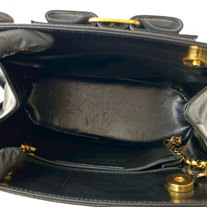Salvatore Ferragamo Shoulder Bag Calfskin Black