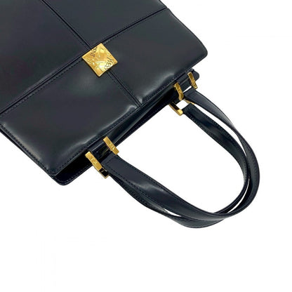 Yves Saint Laurent Handbag Leather Navy