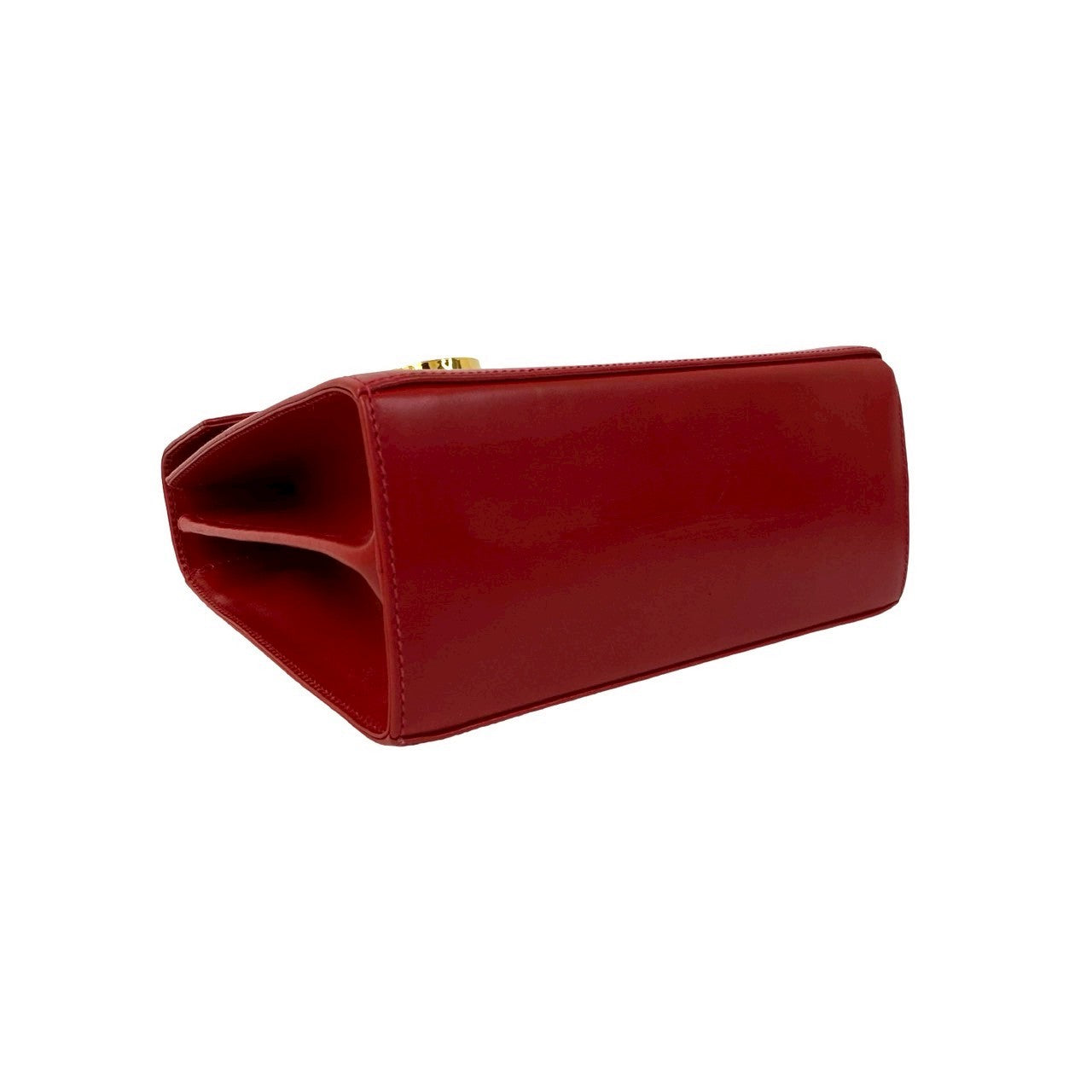 Salvatore Ferragamo Shoulder Bag Leather Red