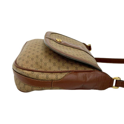 Gucci Shoulder Bag Leather Brown
