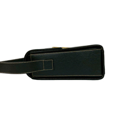 Celine Shoulder Bag Leather Black