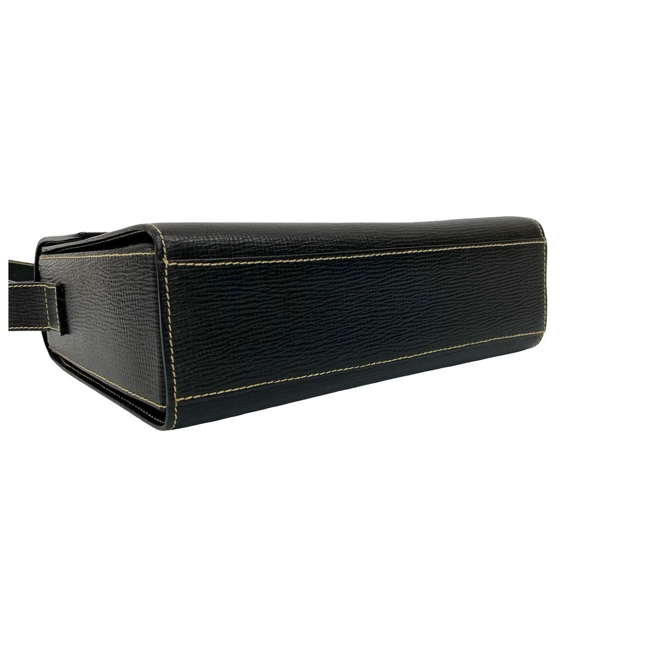 Celine Shoulder Bag Leather Black