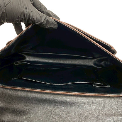 Burberry Shoulder Bag Leather Brown