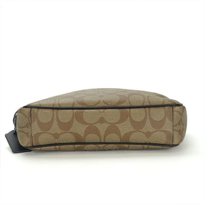 Coach Shoulder Bag F50715 Pvc, Leather Beige Mens