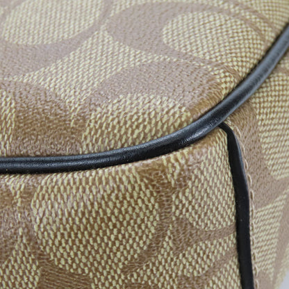 Coach Shoulder Bag F50715 Pvc, Leather Beige Mens
