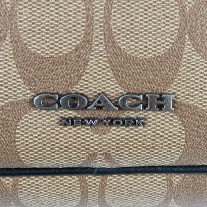 Coach Shoulder Bag F50715 Pvc, Leather Beige Mens