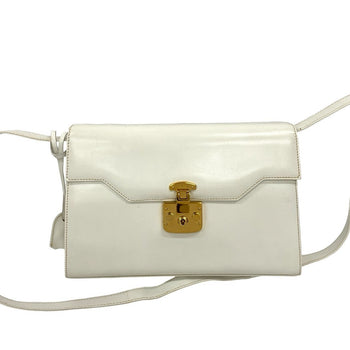 Gucci Shoulder Bag Calfskin White