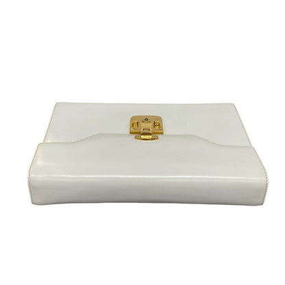 Gucci Shoulder Bag Calfskin White