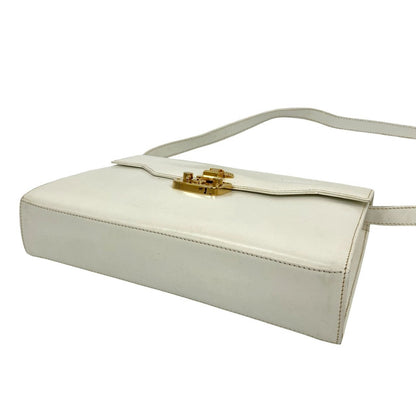 Gucci Shoulder Bag Calfskin White