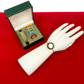 Gucci Watches Gold Plated Gold Change Bezel